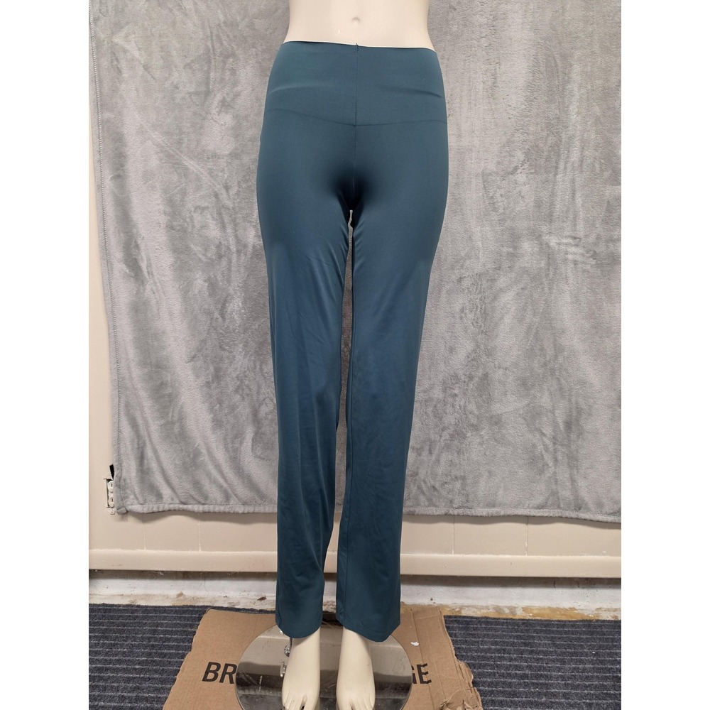 Oysho Womens‎ XS Blue Slim Leg Pull On Stretch Yoga Track Pants Athletic